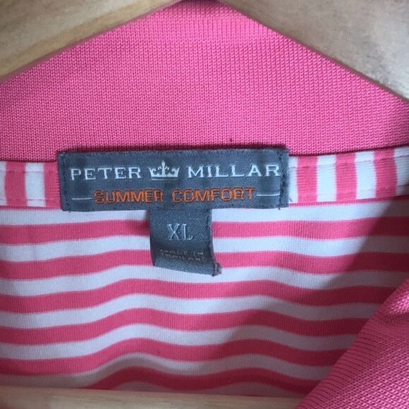 Peter millar summer comfort lightweight performance wear golf polo size XL - Picture 5 of 10